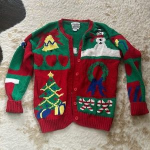 Vintage ugly Christmas sweater